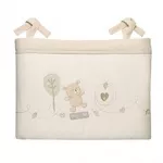 ผ้านวมกันกระแทกลายหมี Hug Me Cot Bumper ขนาด 210x28cm