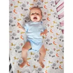 Akarana Baby ผ้ารองกันเปื้อนผ้าปูที่นอนขนาดใหญ่ แบบกันน้ำ กันลื่น และซักได้