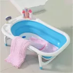 Foldable baby bathtub