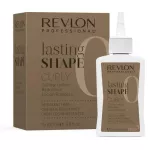 Revlon Lasting Shapelasting Shape Curly 0 - Bending formula for strong hair Large hair hair contains Kratin amino acid that helps nourish in the process of bending with 1 box of 3 100mlx.