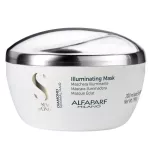 ALFAPARF ILLUMINATING MARK - DIAMOND FOR ALL HAIR TYPE 200ML, concentrated mask formula for hair lack of maintenance And add shine to the hair
