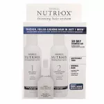 Nutri -OX 30 Day Starter Kit for Thicker, Fuller - Looking Hair Box Set 3 Peices Hair Nourishing Set and Scalp for people with thin hair loss problems for natural hair.