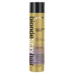 Sexyhair Sulfate Free Bright Blonde Shampoo 300ml dark purple shampoo Suitable for preserving gray color platinum