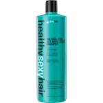 Sexyhair healthy sulfate free soy moisturizing shampoo - free of sulfate 1000ml แชมพูสำหรับผมแห้งเสียหายมากเจอเคมีบ่อยครั้ง ช่วยเพื่มความยืดหยุ่นพร้อมถนอมสีผม