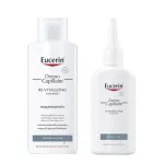 Eucerin Dermocapillaire Thinning Hair Set Treatment 100ml + Shampoo 250ml Eucerin Derrin Dermaller Tin -Light Hair Treatment Set