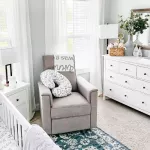 BOPPY NURSING PILLOW - GREY LeAVES Baby Baby for Mother