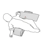 NARACHA, 100% Organic Cotton Cotton Pillow