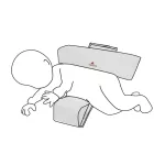 NARACHA, 100% Organic Cotton Cotton Pillow