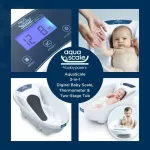 Baby Bathtub Scale White