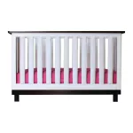 Go Mama Go Designs - Vertical Crib Liners, Bumper ขอบกั้นเตียงเด็กแบบแนวตั้ง นวมหุ้มซีกไม้ เเผ่นกันกระเเทก