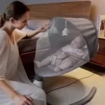 Chick chair, COMFORT CHAIR, newborn, smart, electric, Bluetooth, rock, rocking bed to console the ball. Genius remote control