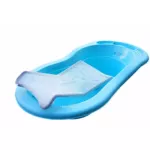 Nanny, a bathtub with a nanny mesh with a bath.