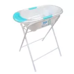 Microw bathtub with a stand to help mothers, including other programs
