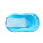 Nanny, a bathtub with a nanny mesh with a bath.