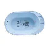 Nanny bathtub has a BABA BEAR pattern+shower mesh.