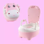 กระโถนเด็กพี่วัว เคลื่อนที่ ฝึกขับถ่าย ทำความสะอาดง่าย