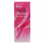 Berina A24 เบอริน่า สีบานเย็น ครีมเปลี่ยนสีผม 60 ML.1 กล่อง