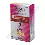 BIGEN BEN BINE has 6 grams of hair dyeing powder to choose from.