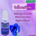 Butterfly pea hair nourishing oil Mixing coconut oil