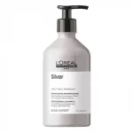 Loreal Silver Shampoo, L'Oréal Silver Shampoo 500 ml for hair, gray tone, purple shampoo, shampoo for gray hair