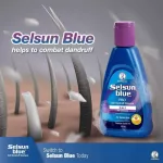 Ready to deliver. SELSUN BLUE large size 200 ml. Shampoo, Blue Shampoo, Dandruff.