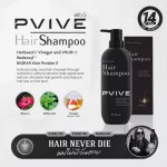 Pvive shampoo, PVive, reduce hair loss Rejuvenating damaged hair 350ml.