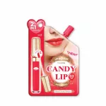 Meiji Candy Lip and Sheikh Red