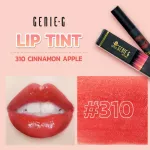 Genie G Lip Tint Lip Tint Lip dip the lips The texture is juicy, luscious, easy to blend, light, comfortable, beautiful, clear, long -lasting lips.