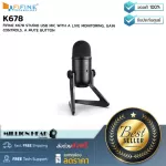 FIFINE: K678 By Millionhead (CONDENSER USB microphone connecting plug & play for voice recording)