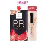 Baby Bright, Watermel and Toometite BB Cream SPF 45 PA ++ 7G, plus 2G 21 Light Beige Cover Covers