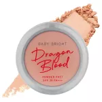 Baby Bright Dragon Blood Powder Pack SPF 30 PA +++ 7g, paste powder, matte texture