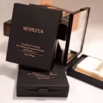 1ชิ้น เมอร์เรซกา Merrezca Excellent Covering Skin Setting Pressed Powder SPF50 PA+++ แป้งตลับสีดำ 7กรัม