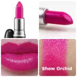 Pink Mac Lipstick, Mini Mac Lipstick 1.8 G. Show Orchid No Box, separated from the set