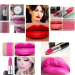 Divide the 5 color mac lipstick lipstick, divided into a jar Free 100% free lip brush