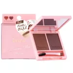 Cathy Doll Brown Duke 2.5G+2.5G Brow Duo PACT BOWKYLION with portable eyebrows