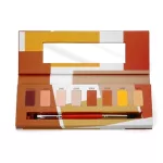 Reduce 44 % Sigma Eye Shadow Palette - Dare. Warm palette with 8 shades with 2 directions brush.