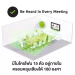 Shure STEM WALL ลำโพง และไมโครโฟนแบบ Array สำหรับติดผนัง