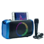 ลำโพงบลูทูธ Bass Boost ลำโพง Bluetooth Speaker ลำโพงไร้สาย ขนาด 3นิ้ว เสียงทรงพลัง เบสแน่น ลำโพงพกพา ไฟหลากสี