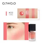 O.TWO.O Makeup Face Liquid Blusher Sleek Silky Paleta De Blush 6 Color Long Lasting Natural Cheek Blush Face Contour Make Up A2-6061