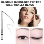 Black black eye cream pencil, Clinique Quickiner for Eye color 07 Really Black no Box
