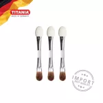 Titania brushes and sponge, two -headed eyelids