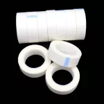 5pcs Eyala Extension T Breatable Non-Wen Cloth Adhee Tape Medic Paper Tape for Fse Laes Patch Maeup Tools