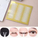 60 Pairs Invis Eyelid Sticer Self-Adhee Double Sided Eyelid Adhee Tape Sticers Eye Lift Strips Eye Mae-Up Tool It