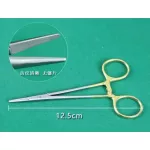 12.5cm Golden Cr Handle Needle C Medic Pliers Rgic Forceps Double Eyelid Cosmetic Plastic Rgery Needle Holder