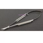 12cm Bend Ea Scissors Hand Tool Rgery Stainless Steel Ophthmic Instruments Hi Quity
