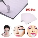100pcs Eyeer IELD for Eye Adow Eye Patches Disposable Eyela Extensions Pads T Pad Eyes Lips Maeup Cosmetics Tool