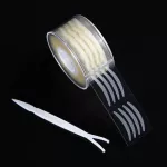 600PCS S/L Eyelid Tape Sticer Invis Double Fold Paste Clear Beige Stripe Self-Adhee Natur Eye Tape Maeup Tools