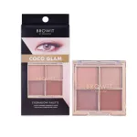 Free 1 piece mask, browit eye shadow palette 1G x 4 browhes