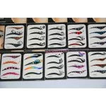 10 PAC/LOT 80PCS EYE ER TATTTOS in 40 Styles MAEUP Sticer for Ma The Eyes with Eye Adow SP-1010