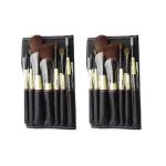 Nature Clear Brush Set 7 pieces, very soft hair brush set, give a soft touch, non -harsh, face face x 2 set
